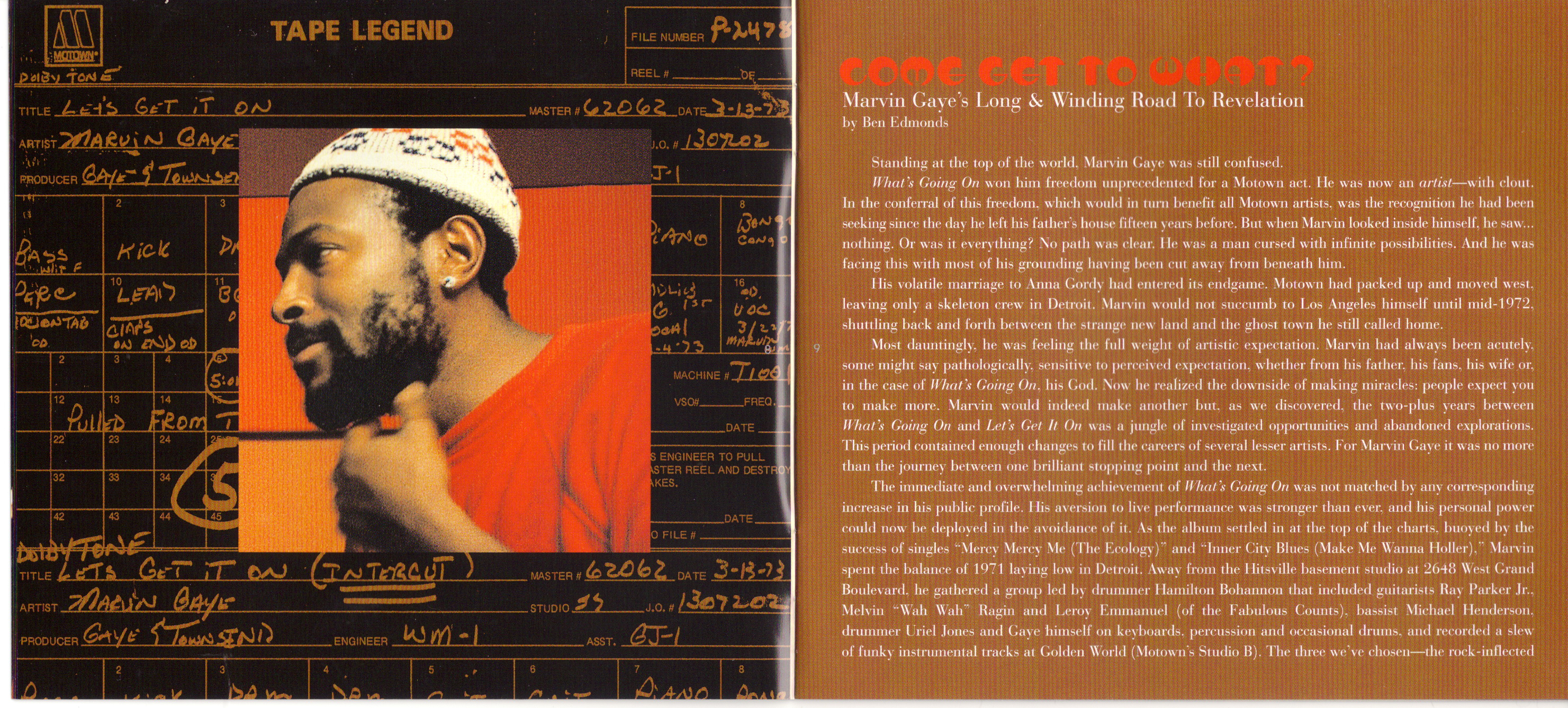 Marvin Gaye Lets Get It On (Deluxe Edition) : Booklet 4.